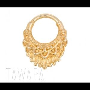 Rare- Tawapa Ultra Templa Clicker 14G-14k Gold Plated